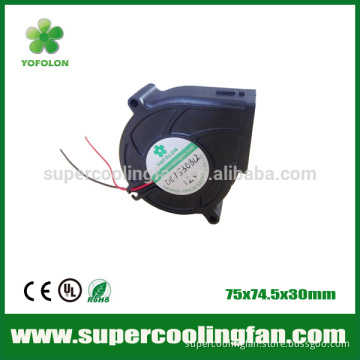 75x75x30mm 12V 24V DC Blower Axial fan 7530 blower cooler